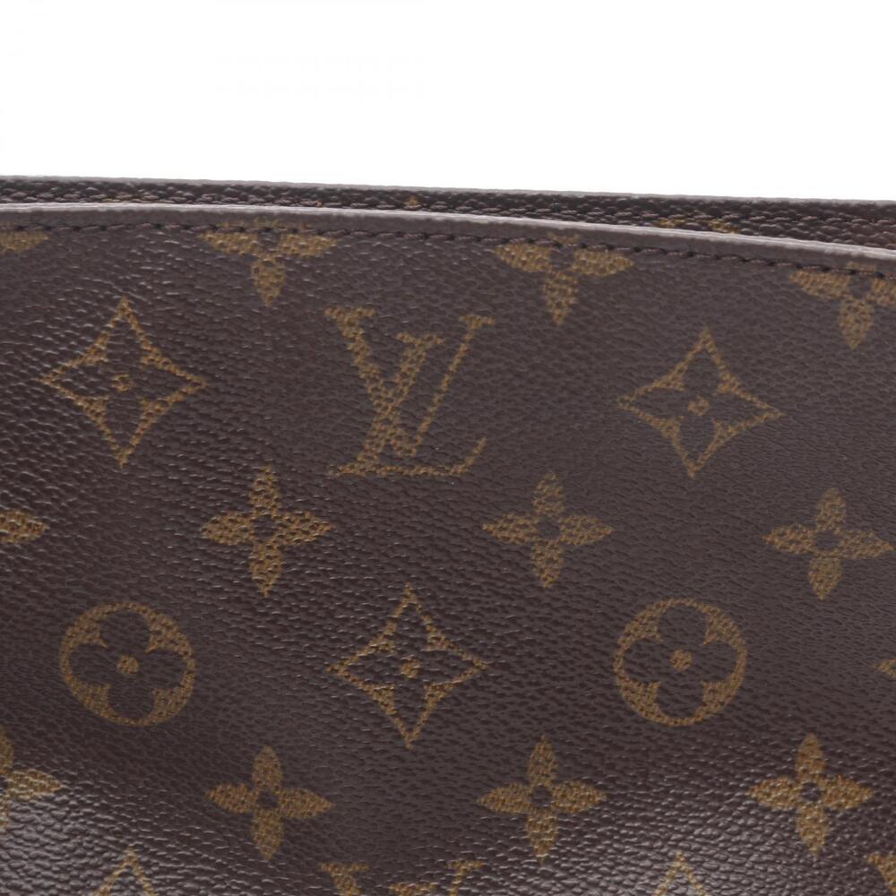 Louis Vuitton Monogram Leather Shoulder Bag Trotteur Brown Canvas - Picture 9 of 9